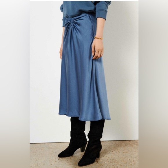 BA&SH Chain Strap Satin Cami and Candice Skirt - Picture 6 of 11